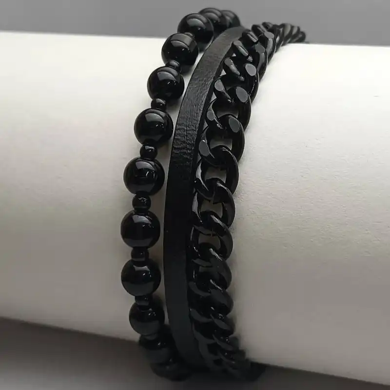 دستبند زنانه مدل چرمی4