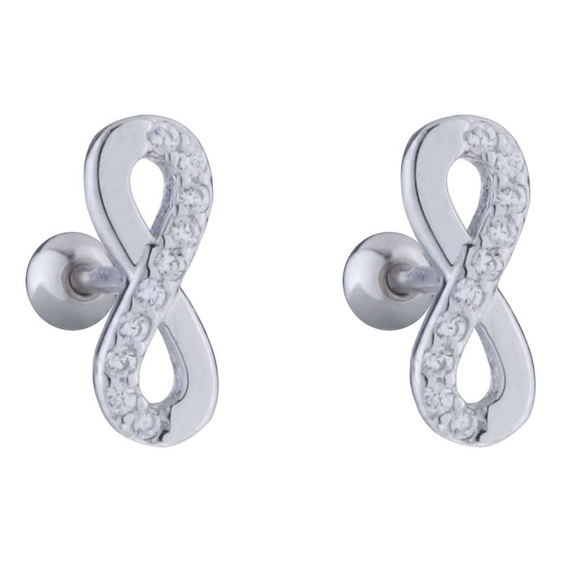 پیرسینگ نقره زنانه مایا ماهک مدل MSP028 بسته 2 عددی