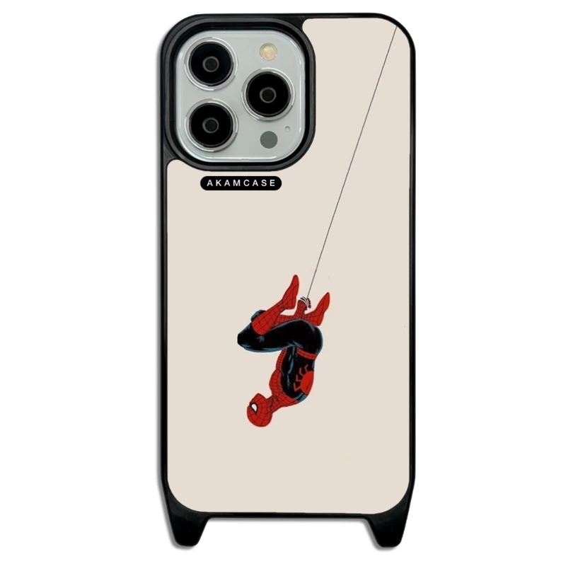 کاور آکام مدل AMCWLA13PRO-SPIDER MAN3 مناسب برای گوشی موبایل اپل iPhone 13 Pro