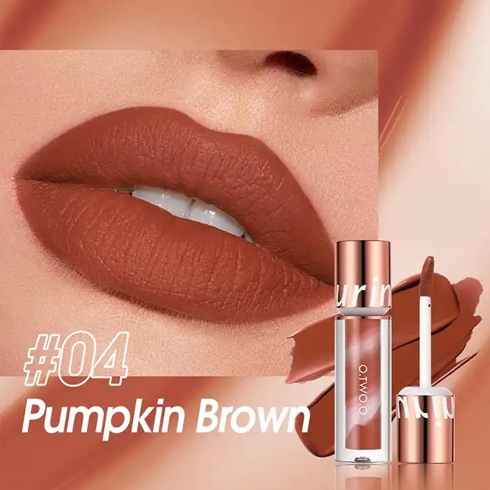 رژ لب مایع او تو او مدل اندورینگ شماره 04