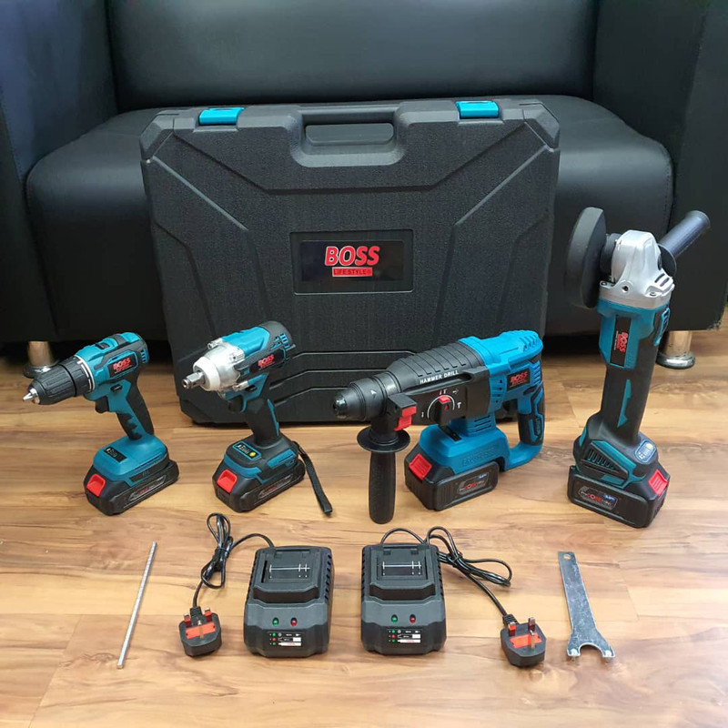 مجموعه ابزار شارژی باس مدل bl مجموعه 15 عددی