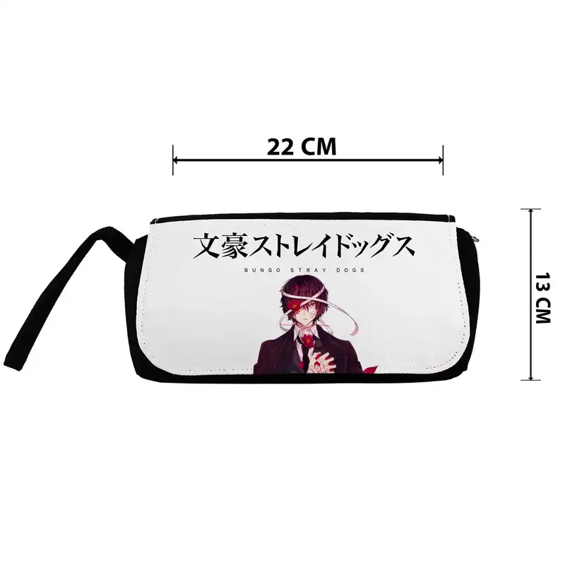 کوله پشتی طرح انیمه سگ های ولگرد بانگو دازای کد 7121 به همراه جامدادی