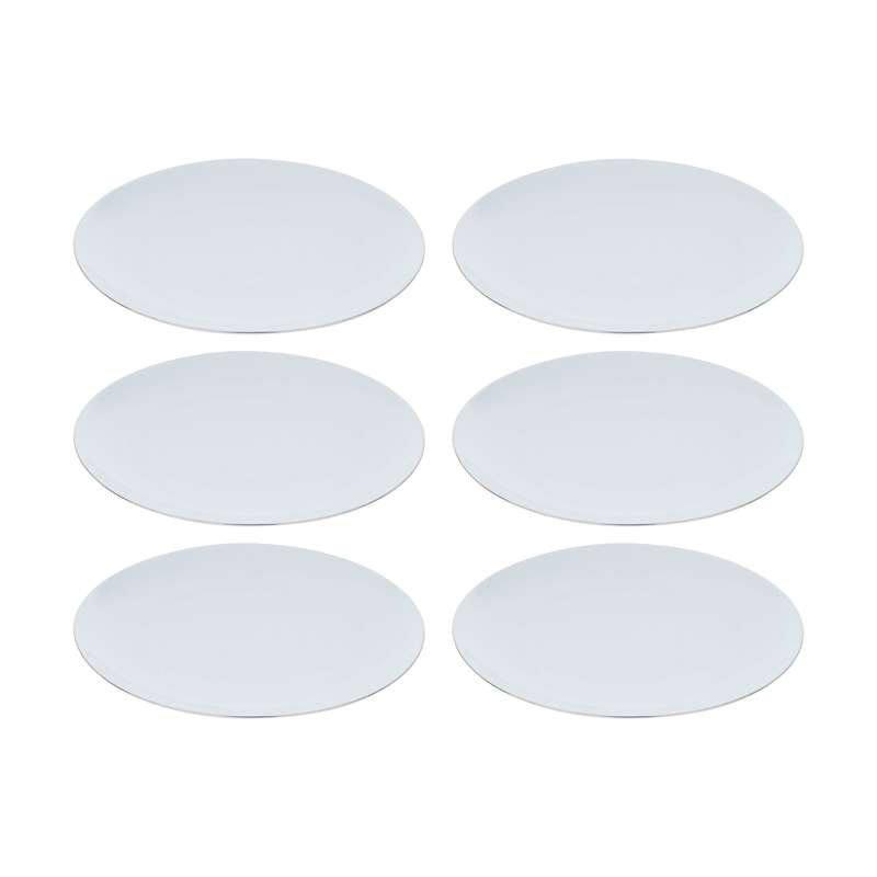 بشقاب غذا خوری لورین مدل دیپلمات بسته 6 عددی