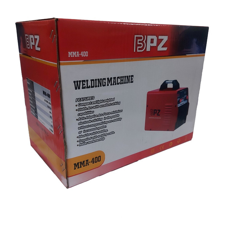 اینورتر جوشکاری 400 آمپر بی پی زد مدل MMA-400 اینورتر جوشکاری 400 آمپر بی پی زد مدل MMA-400