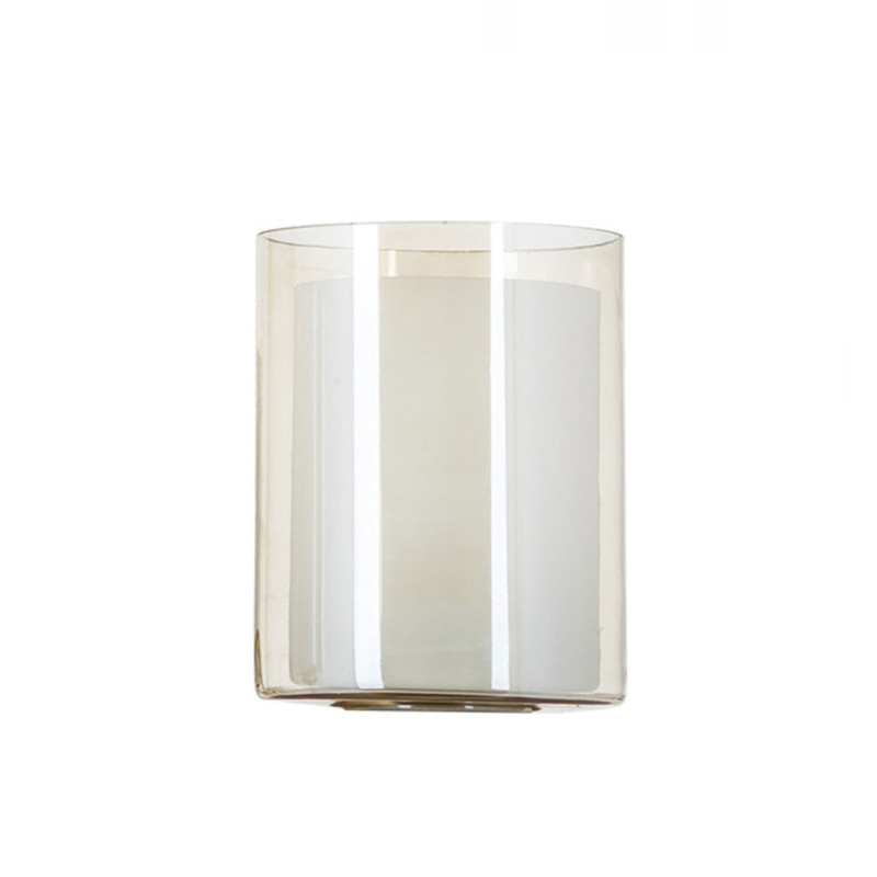 حباب لوستر مدل دو گلاس 321