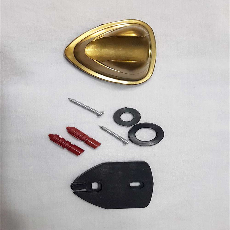 نگهدارنده شلنگ توالت مدل gold matte