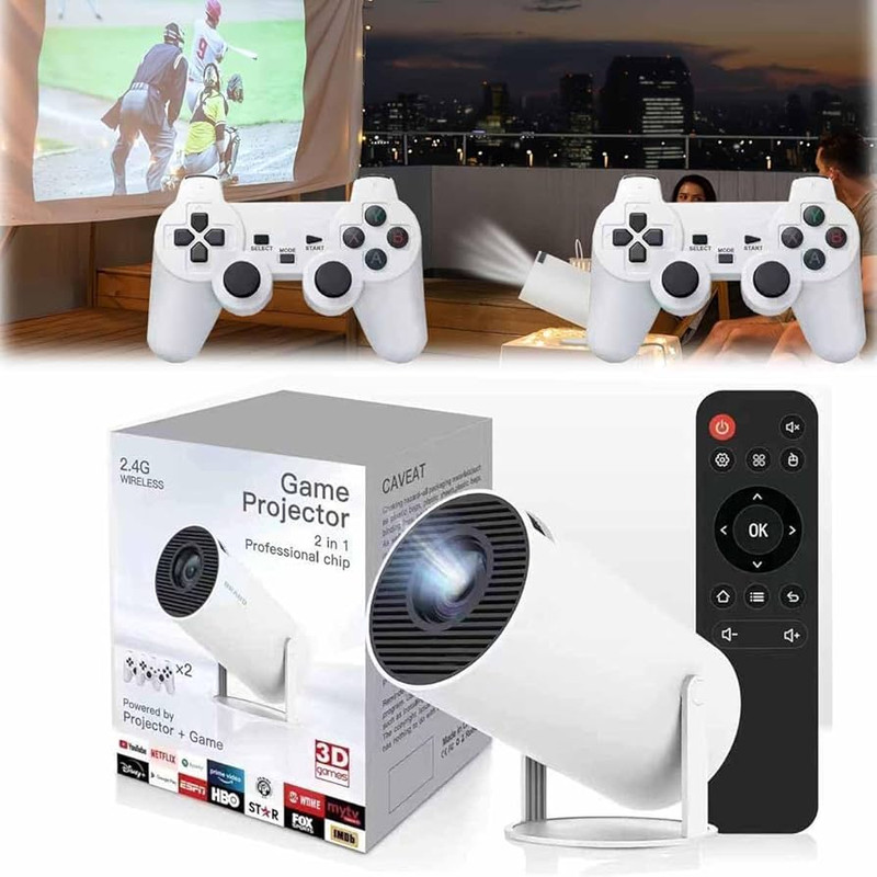 ویدئو پروژکتور مدل Game Projector به همراه دسته بازی