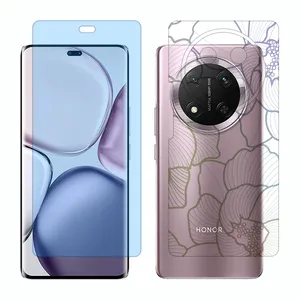 Glass Together model matte anti bluescreen protector suitable for Honor X9c mobile phone with back cover sticker