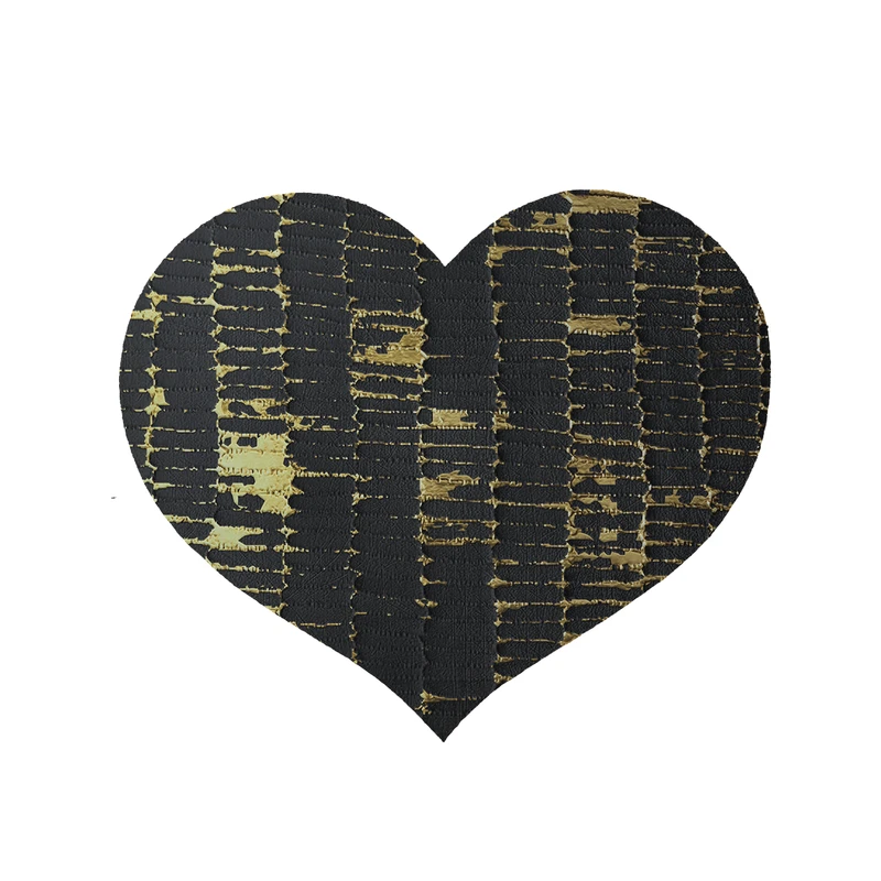 پادری مدل قلب طرح کلاسیک کد 8896 سایز 90x90 سانتی متر 