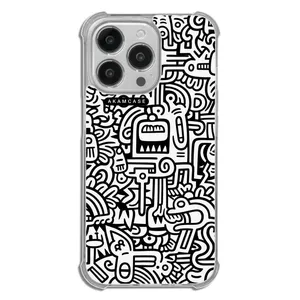AKAM AMC-WTA13PRO-DOODLE15 Cover For Apple iPhone 13 Pro