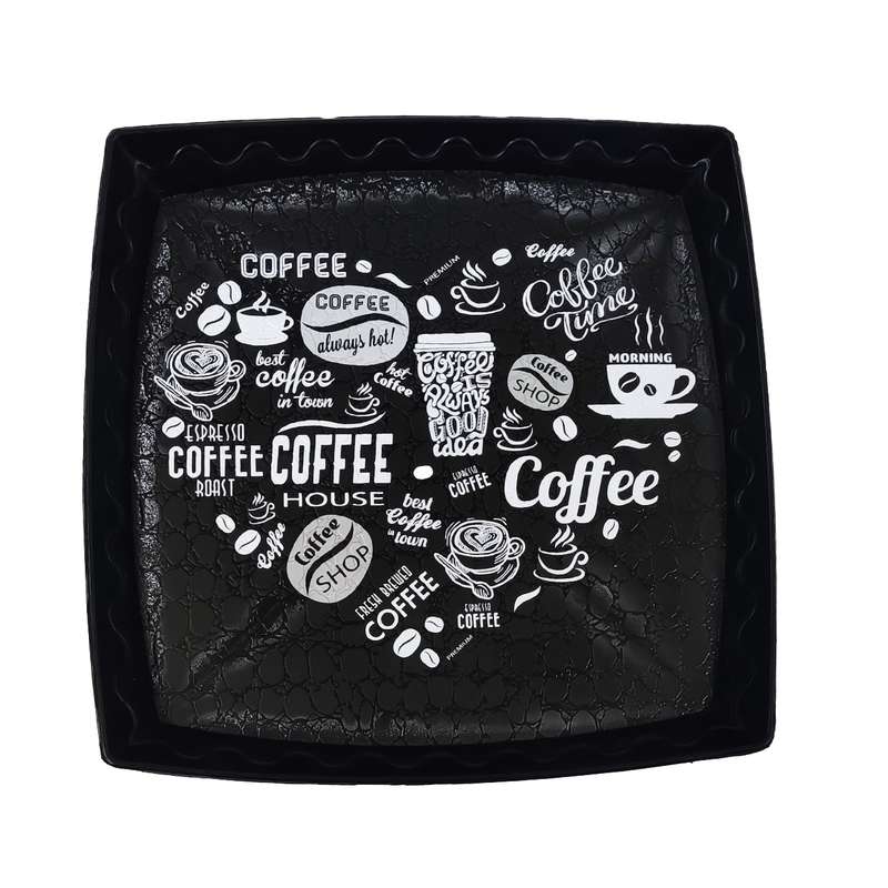 سینی مدل Heart coffee کد 490