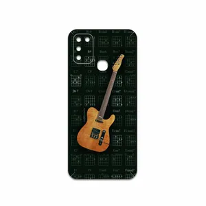 MAHOOT Guitar-Instrument Cover Sticker for Infinix Hot 10 Play