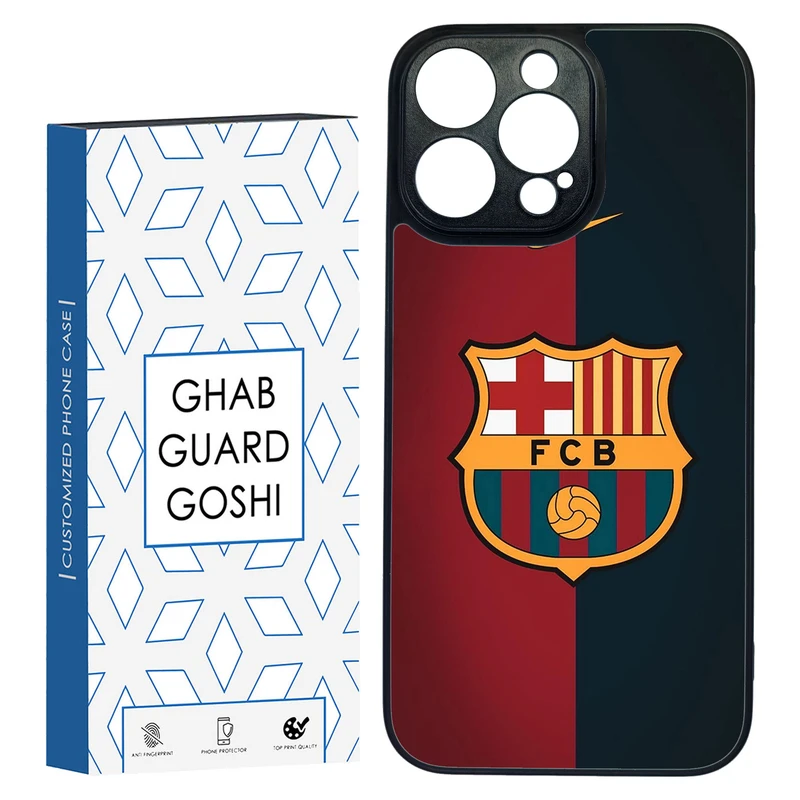کاور قاب گارد گوشی طرح تیم بارسلونا کد TPU-090 مناسب برای گوشی موبایل اپل Iphone 14 PRO MAX