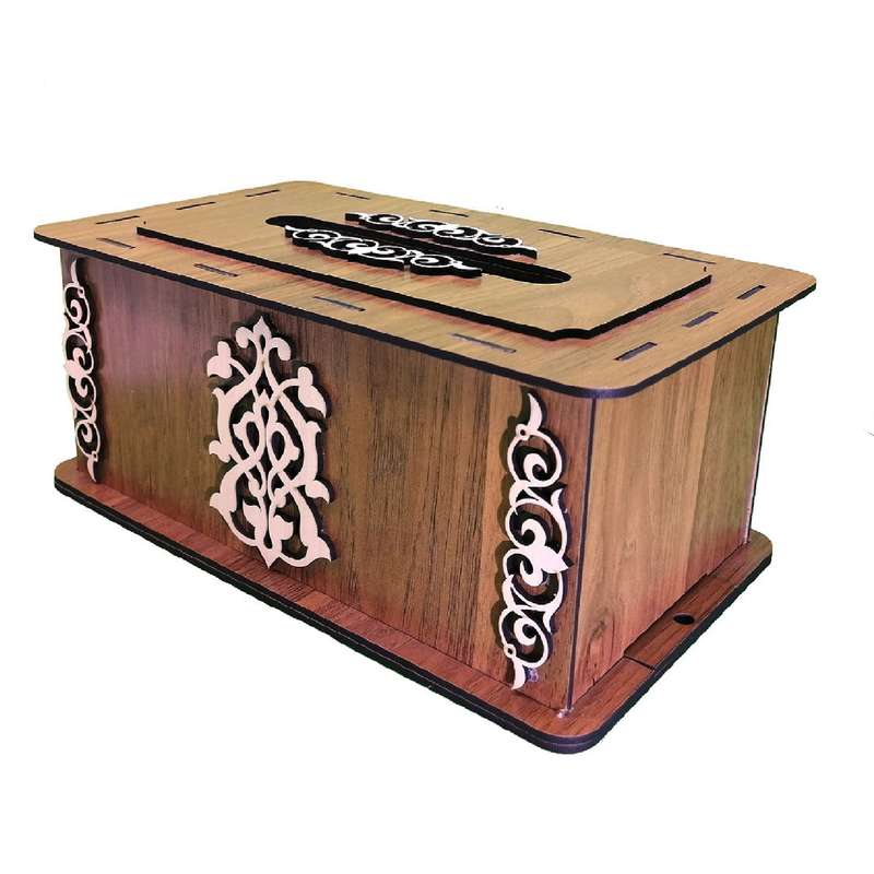 جعبه ی دستمال کاغذی مدل اسلیمی