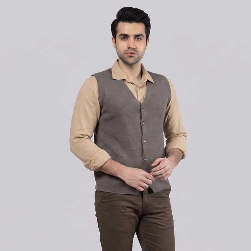 جلیقه مردانه دیجی استایل اسنشیال مدل f2