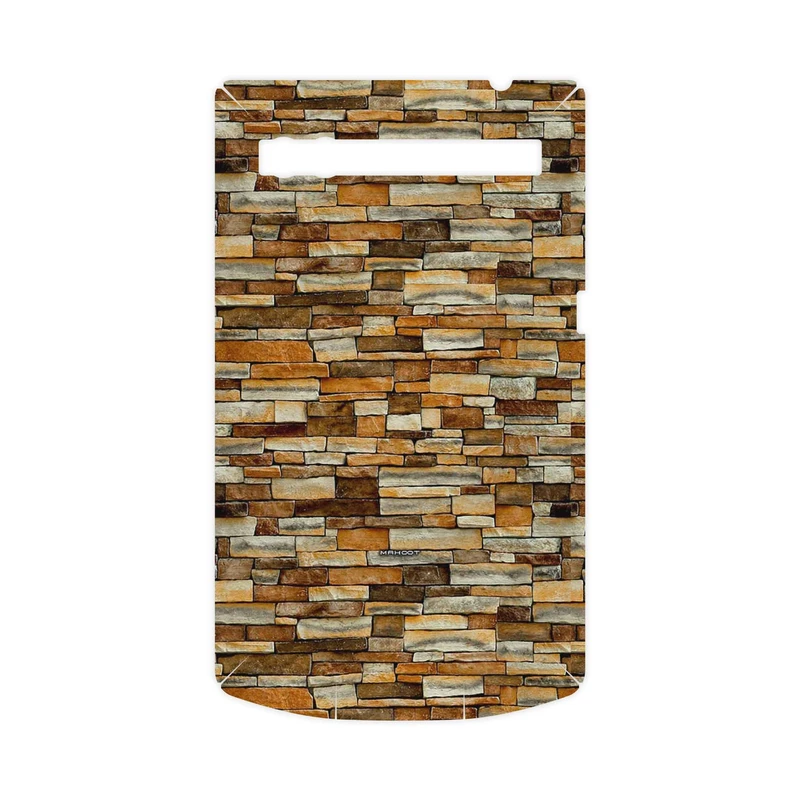 برچسب پوششی ماهوت مدل brickwall-FullSkin مناسب برای گوشی موبایل بلک بری P9983