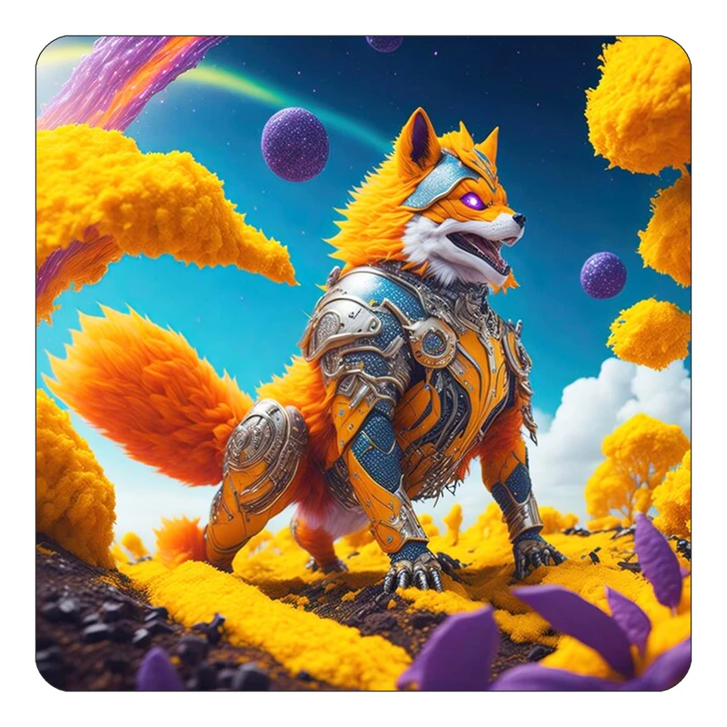 مگنت کاکتی طرح حیوانات رنگی مدل mp25989