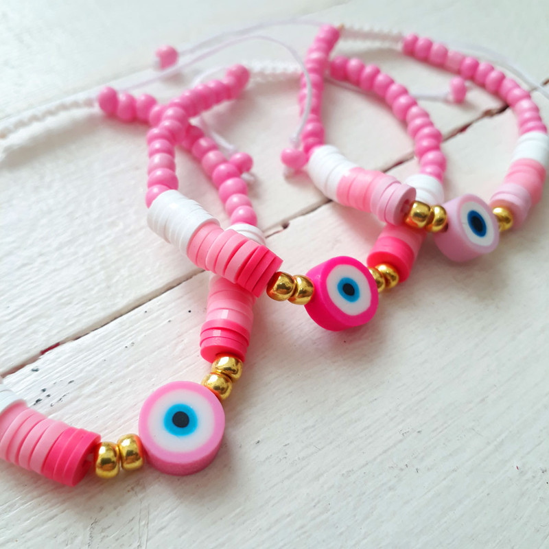 دستبند دخترانه مدل چشم کد 3