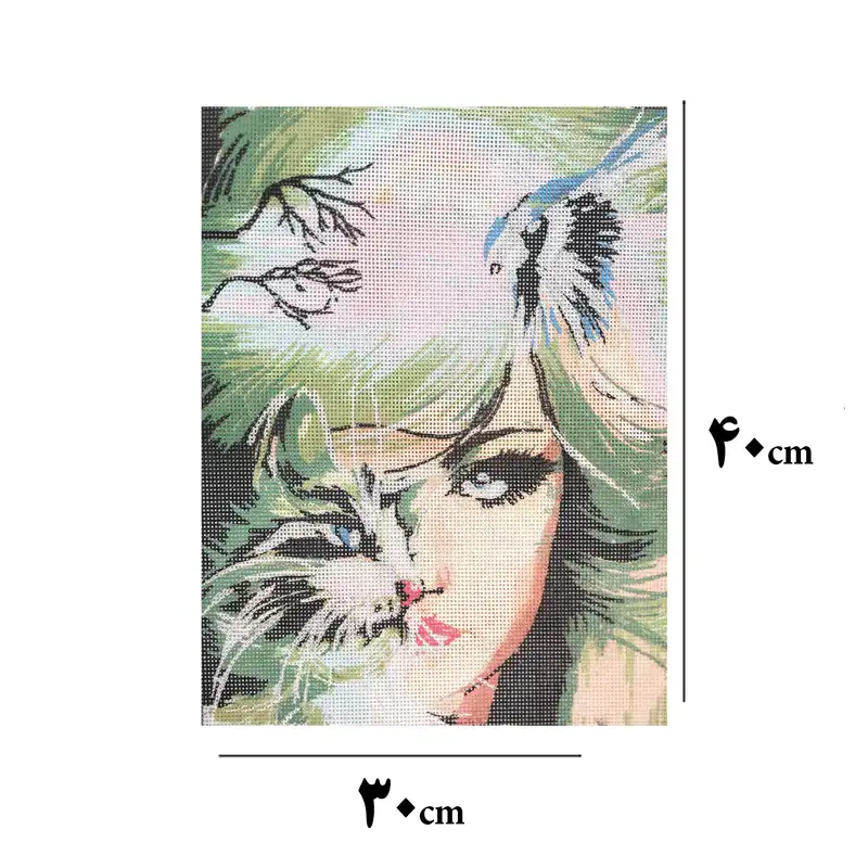 کوبلن مدل زن و گربه کد SA.1