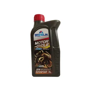 روغن موتور سیکلت تمام سنتتیک میشلن اٌویل مدل SN 10W-40 حجم 1 لیتر