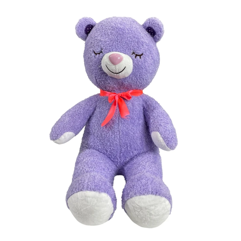 عروسک پولیشی مدل خرس خواب ارتفاع ۳۵ سانتی متر