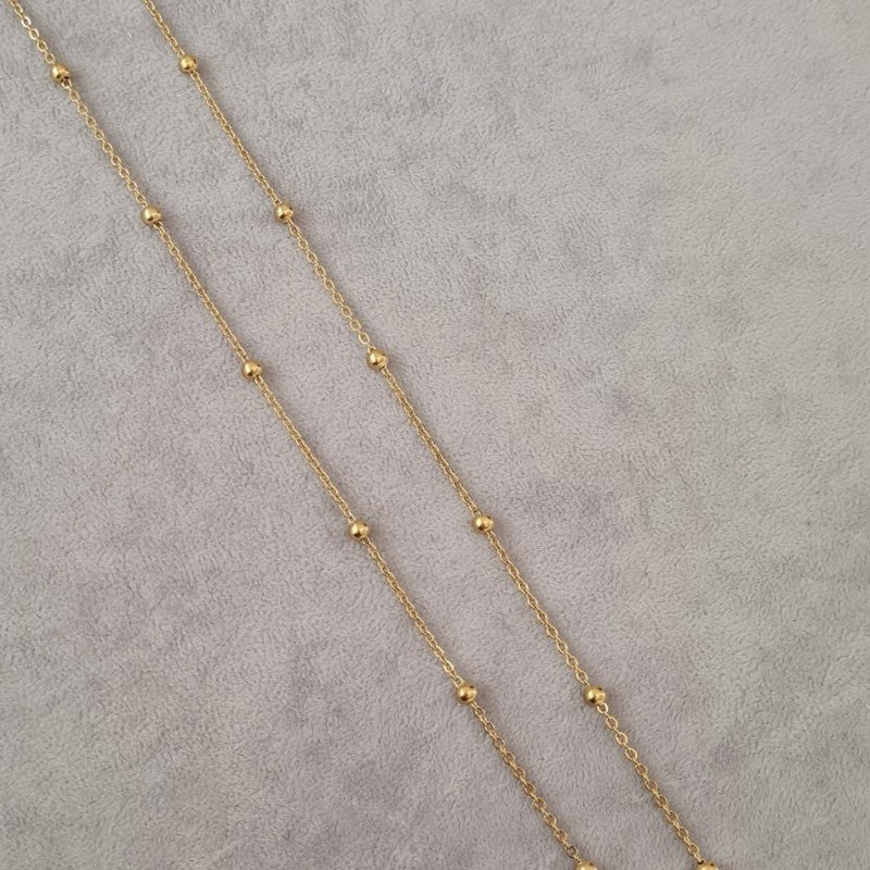 گردنبند زنانه مدل رومانتویی توپی