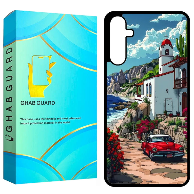 کاور قاب گارد طرح ماشین مدل GCHPA14 مناسب برای گوشی موبایل سامسونگ Galaxy A14 4G / A14 5G / M14 5G 