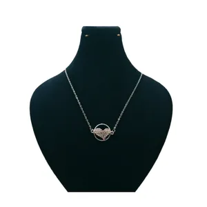 گردنبند دخترانه مدل قلب کد220