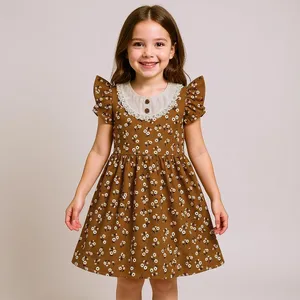 پیراهن دخترانه مدل بابونه ایتالیا