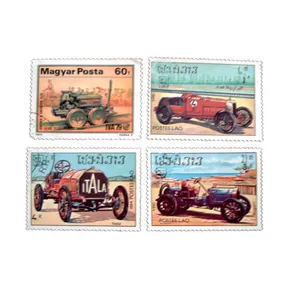 تمبر یادگاری مدل اتومبیل کدDS2431  مجموعه 4 عددی