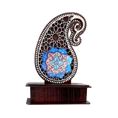 تندیس میناکاری مدل بته جقه کد 14019