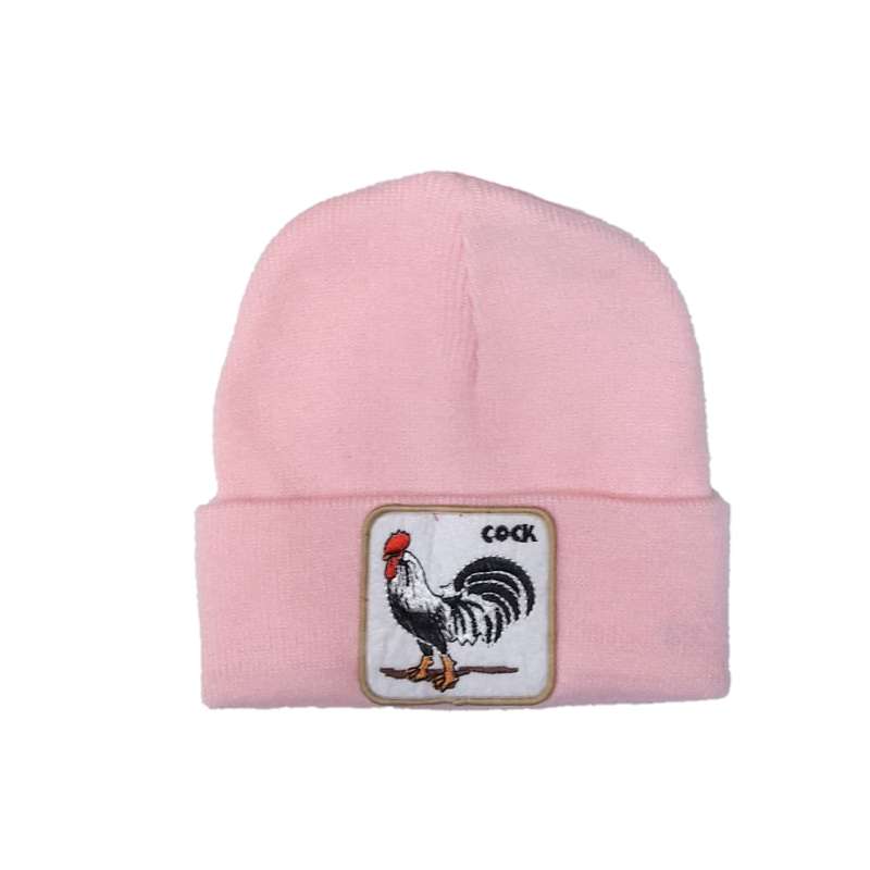 کلاه بافتنی مدل خروس کد 03