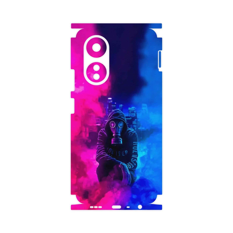 برچسب پوششی ماهوت مدل Smoke Rainbow Digital Art 2-FullSkin مناسب برای گوشی موبایل اپو A58 4G