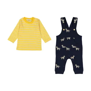 Fiorella 22533-02 T-shirt And Overall Set For Baby
