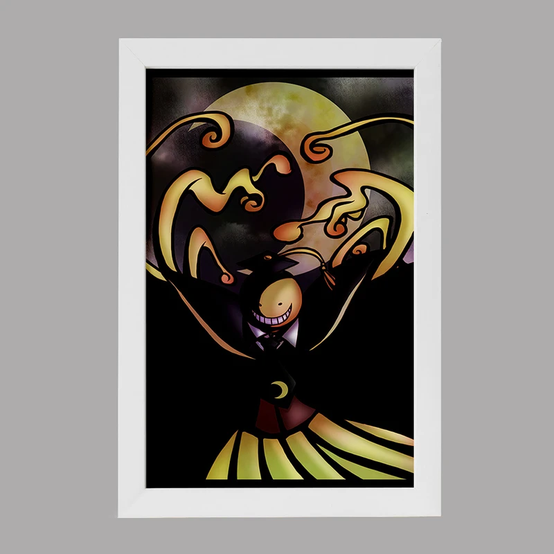 تابلو خندالو مدل کورو سنسی انیمه کلاس آدمکشی کد 32068