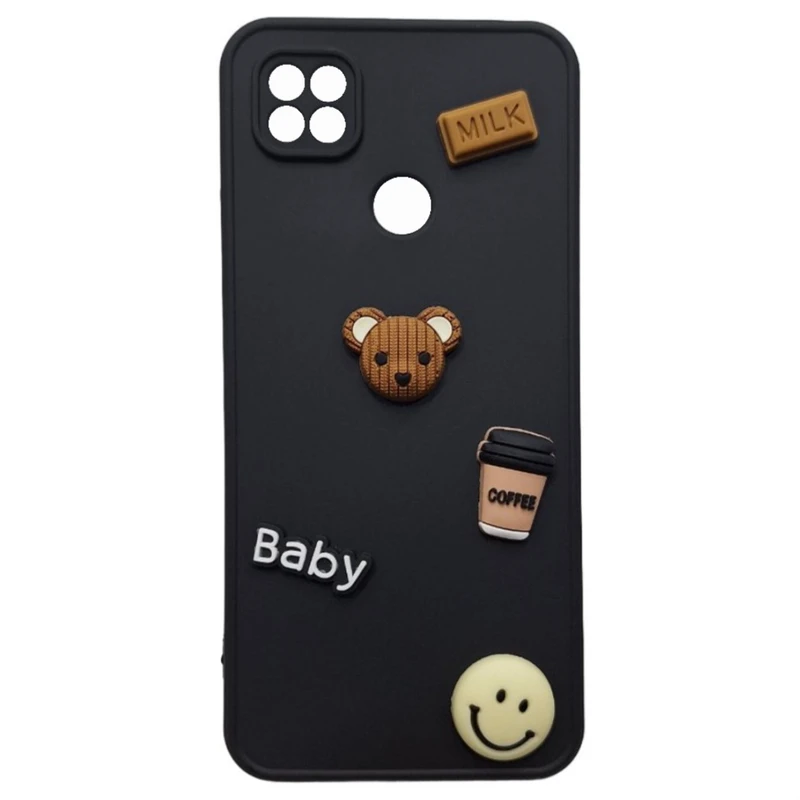 کاور طرح میلک عروسکی مدل 9c مناسب برای گوشی موبایل شیائومی Redmi 9C / 10A