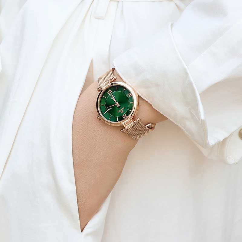 ساعت مچی عقربه ای زنانه نیوی فورس مدل nf5019