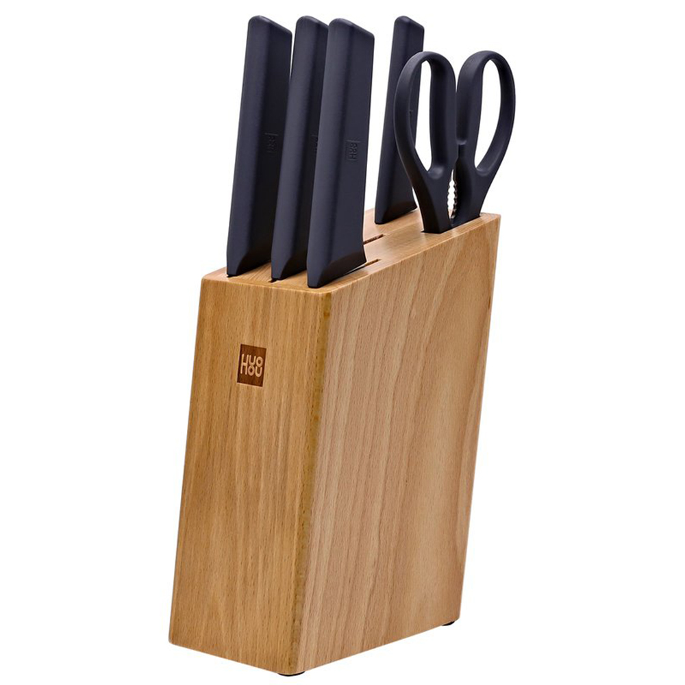 نکته خرید - قیمت روز سرویس چاقو آشپزخانه 6 پارچه هوهاو مدل HU0057 خرید
