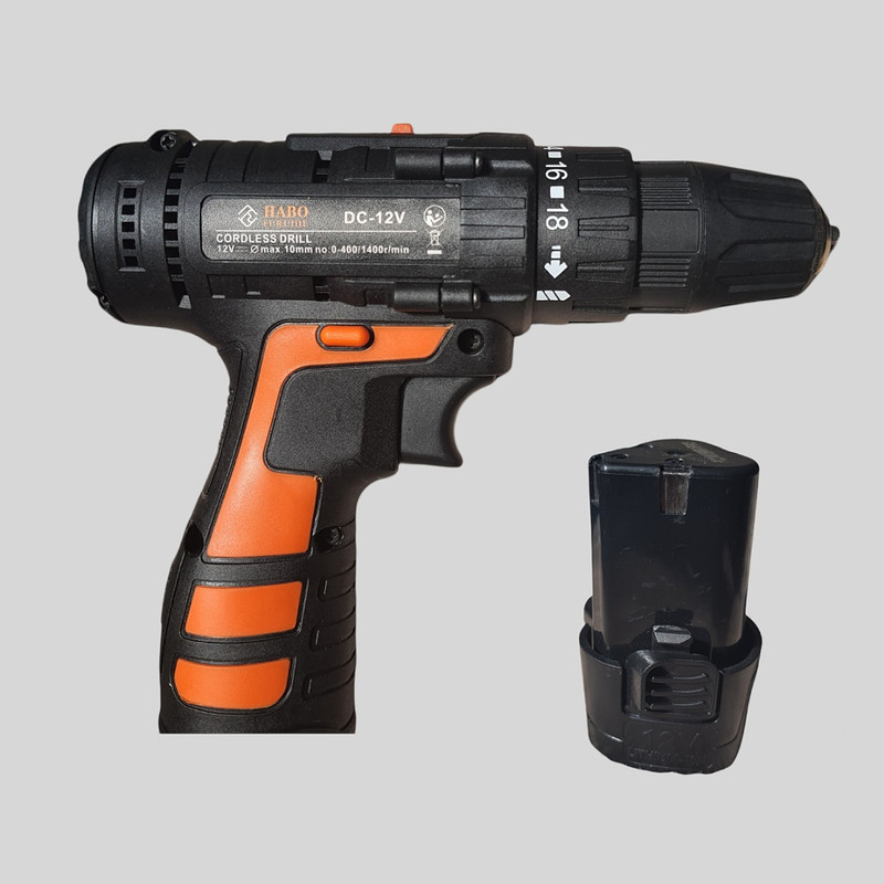 باتری دریل پیچ گوشتی شارژی هابو مدل فوروید باتری دریل پیچ گوشتی شارژی هابو مدل فوروید