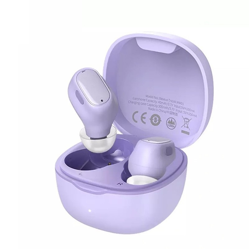 هدست بلوتوثی باسئوس مدل dye headphon wm01 ipxt