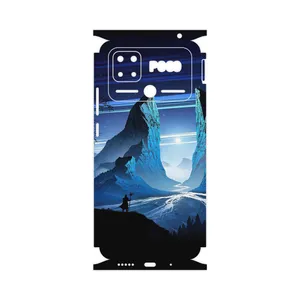 MAHOOT Blue Mountains Digital Art-FullSkin Cover Sticker for Xiaomi Poco C40
