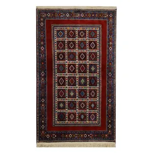 فرش دستبافت چهار متری مدل یلمه کد 1572