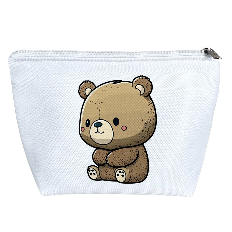 کیف لوازم آرایش دخترانه خندالو مدل خرس کد H1587