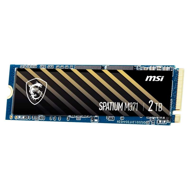 اس اس دی اینترنال ام اس آی مدل SPATIUM M371 NVMe M.2 2tb ظرفیت دو ترابایت اس اس دی اینترنال ام اس آی مدل SPATIUM M371 NVMe M.2 2tb ظرفیت دو ترابایت
