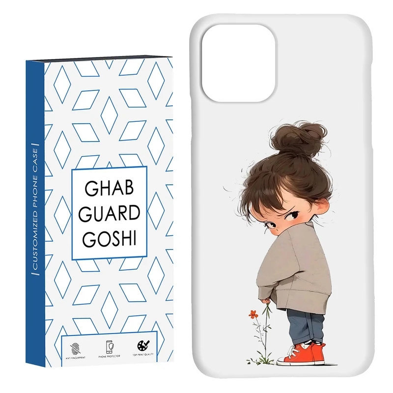 کاور قاب گارد گوشی طرح دختر ملوس کد Dimo-967 مناسب برای گوشی موبایل اپل  IPHONE 11 PRO