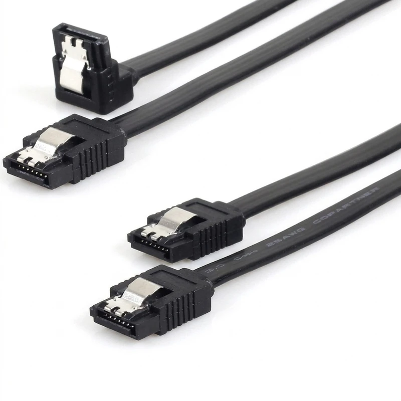 کابل دیتا SATA 3 مدل 12CF1 طول 0.5 متر بسته 2 عددی