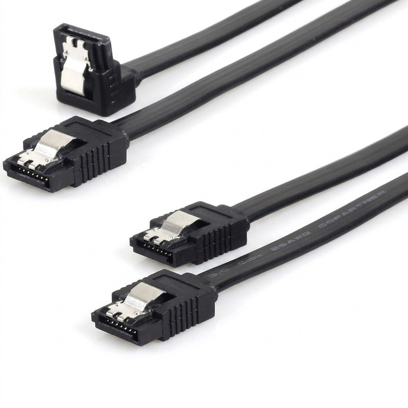کابل دیتا SATA 3 مدل 12CF1 طول 0.5 متر بسته 2 عددی