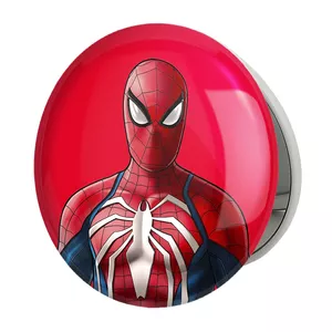 آینه جیبی خندالو طرح مرد عنکبوتی Spider Man مدل تاشو کد 13192 