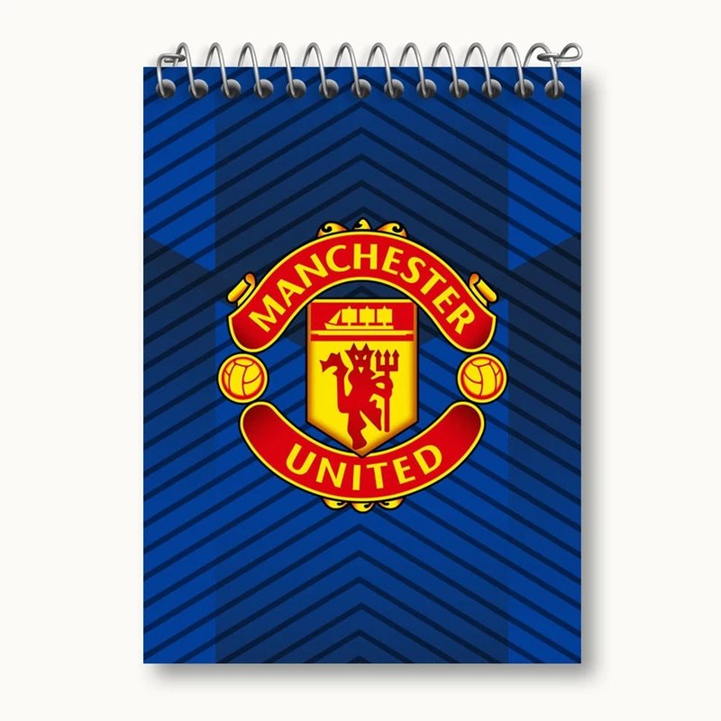 دفتر یادداشت 50 برگ خندالو مدل باشگاه منچستر یونایتد کد 26500
