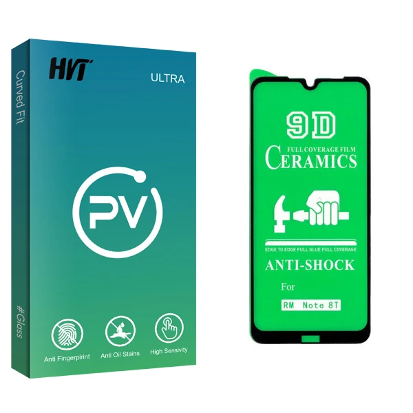 محافظ صفحه نمایش سرامیکی اچ وی تی مدل PV glass مناسب برای گوشی موبایل شیائومی Redmi Note 8T